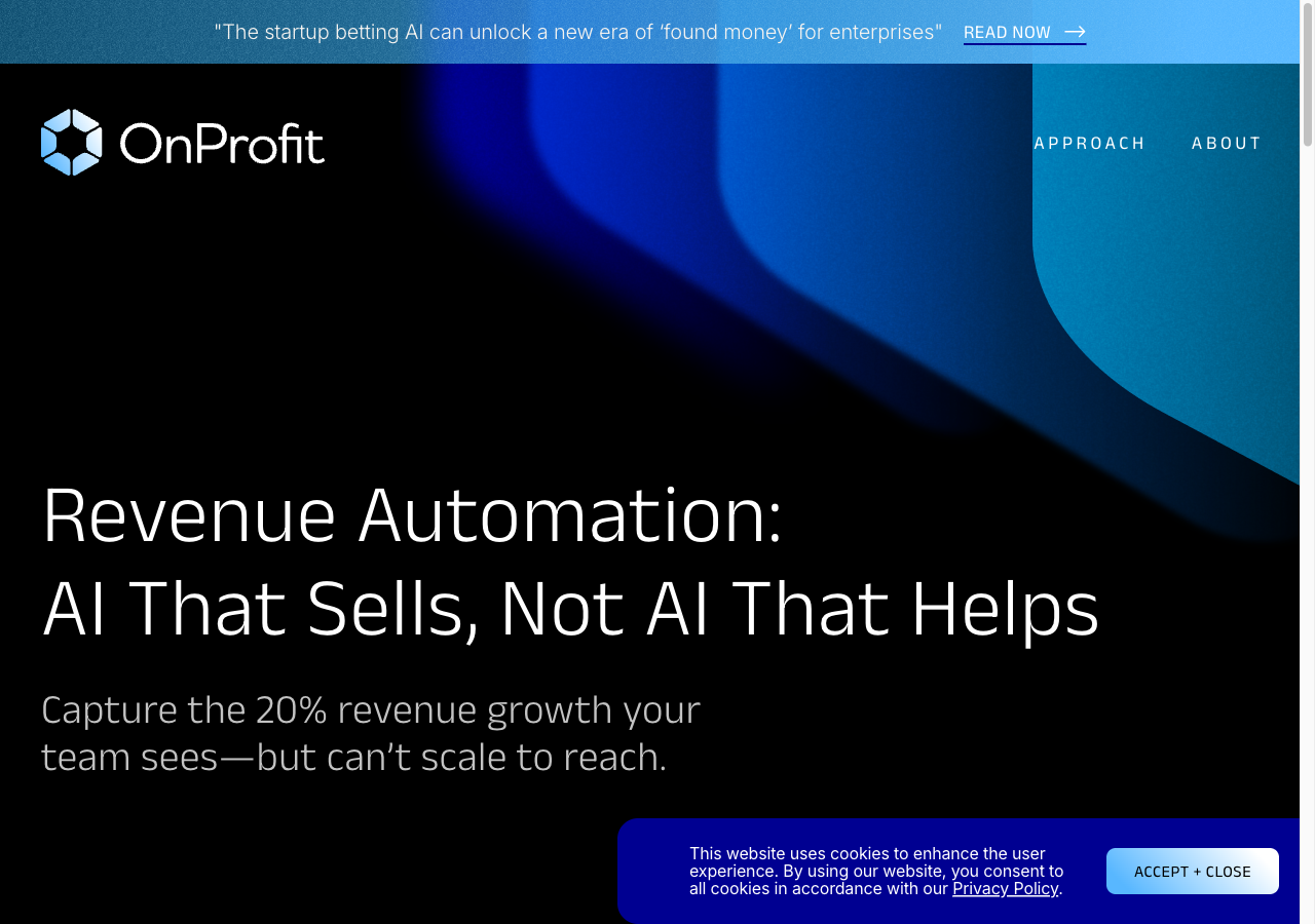 OnProfit — Revenue automation — AI that sells